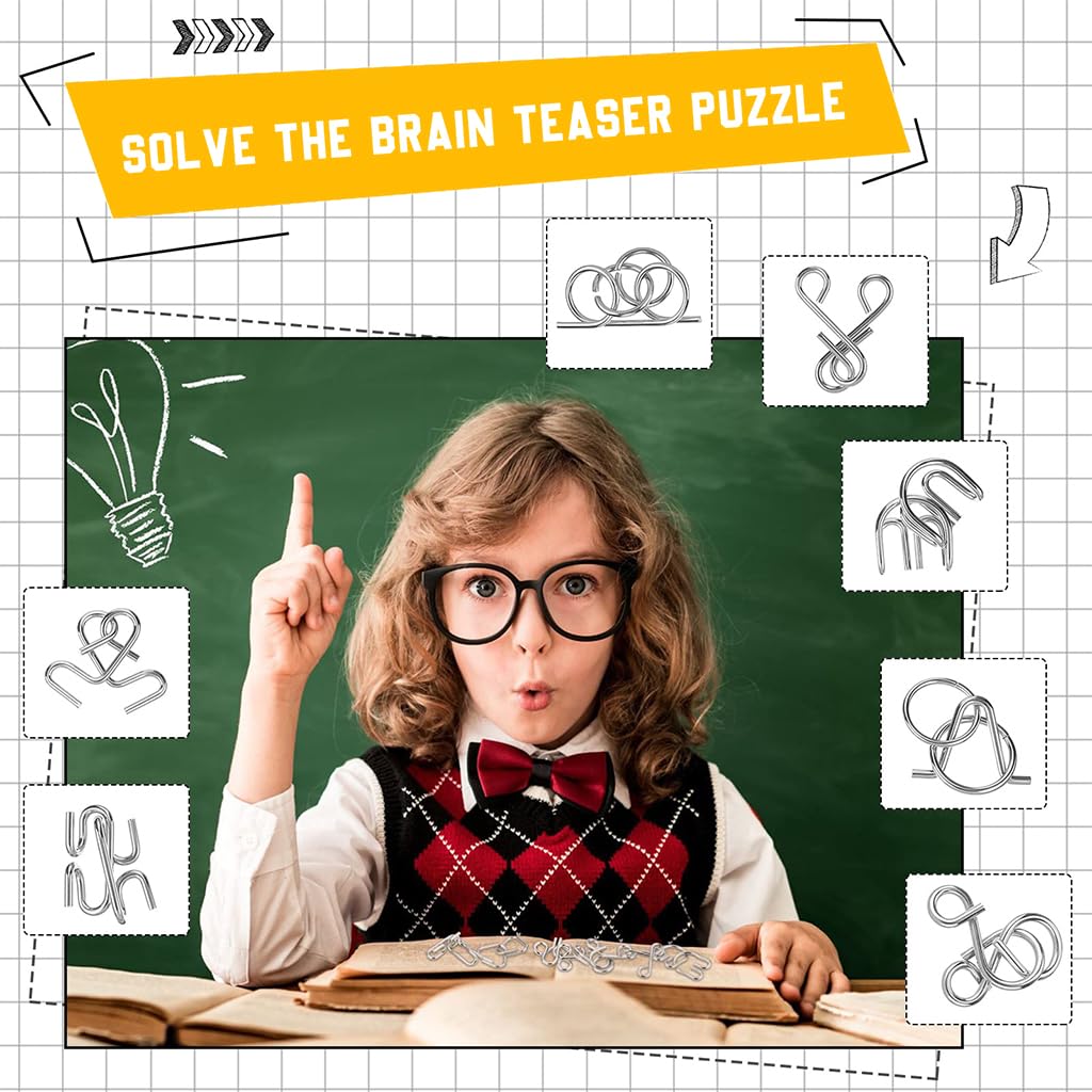 Brain Teaser  IQ Test Puzzle Toy