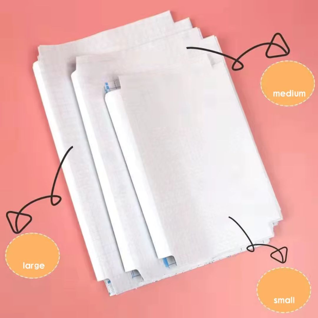 Self Adhesive Transparent Book Cover ( Pack Of 30)