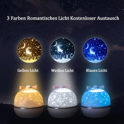 Christmas Sale - 49% OFF Starry Sky Romantic Rotating Projection Light