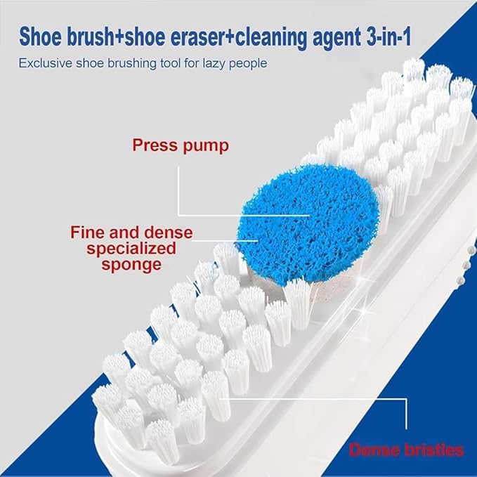 ShineMaster 2-in-1 Shoe Cleaning Brush