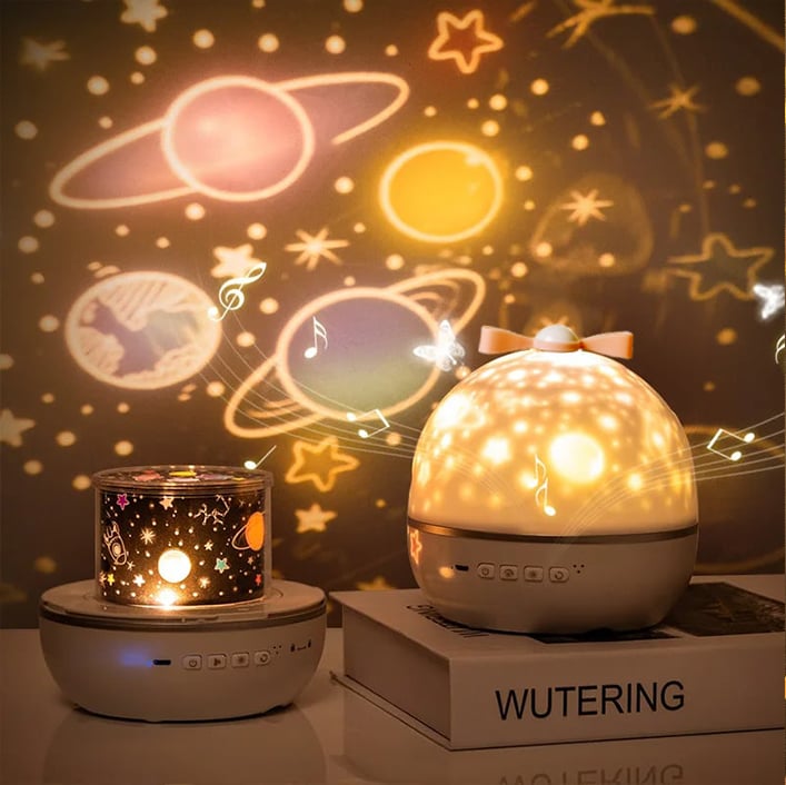 Christmas Sale - 49% OFF Starry Sky Romantic Rotating Projection Light