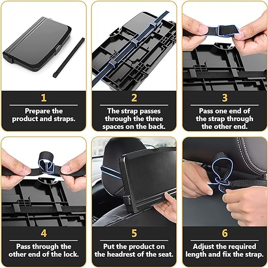 Multifunctional Car Back Seat Tray