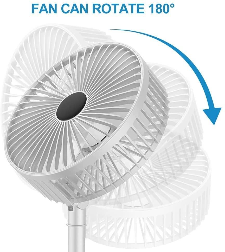 Powerful Rechargeable Table Desk Fan