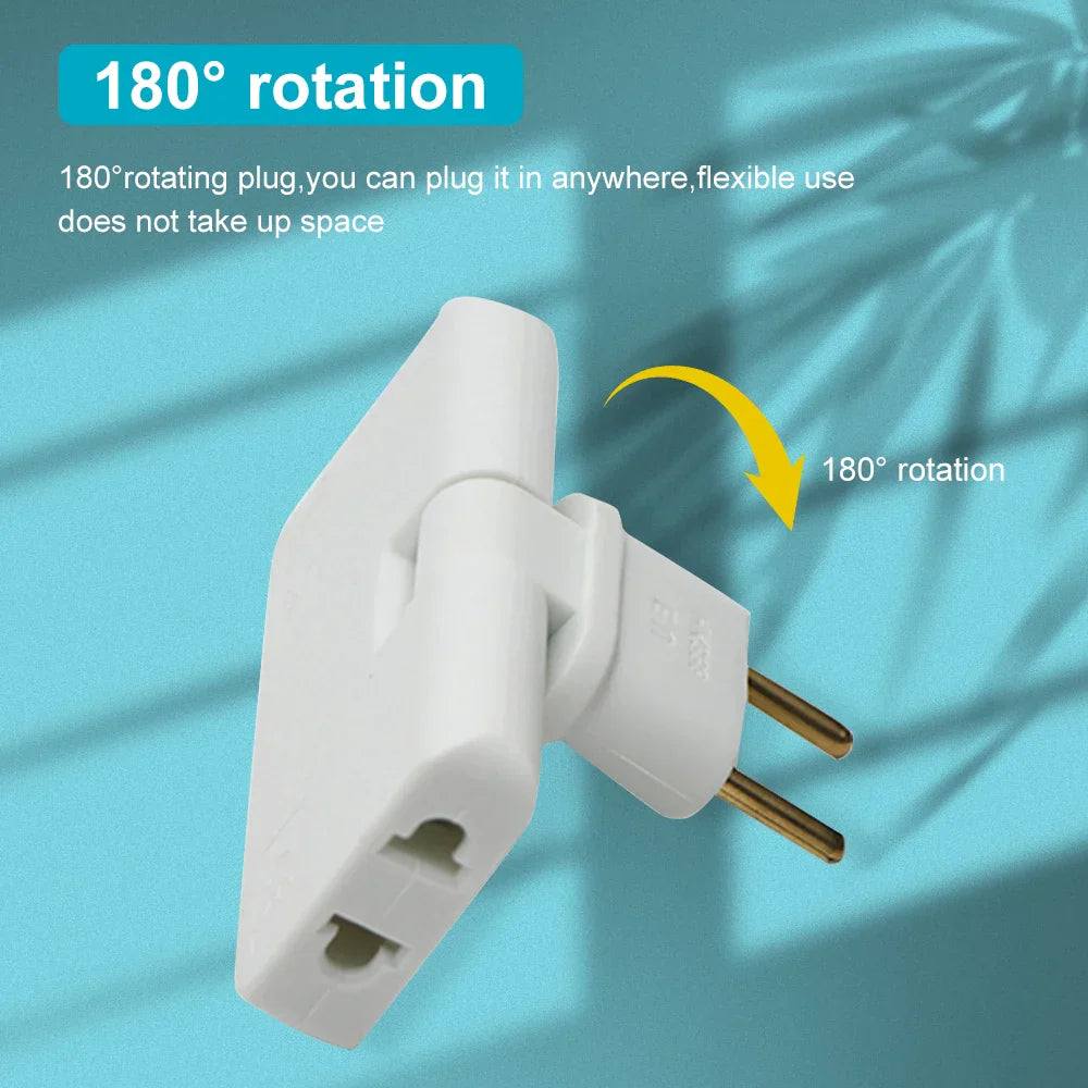 180 Rotatable Socket Converter (Pack of 2)