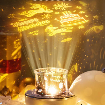 Christmas Sale - 49% OFF Starry Sky Romantic Rotating Projection Light