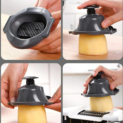 9 in 1 Smart Vegetable Cutter with Drain Basket