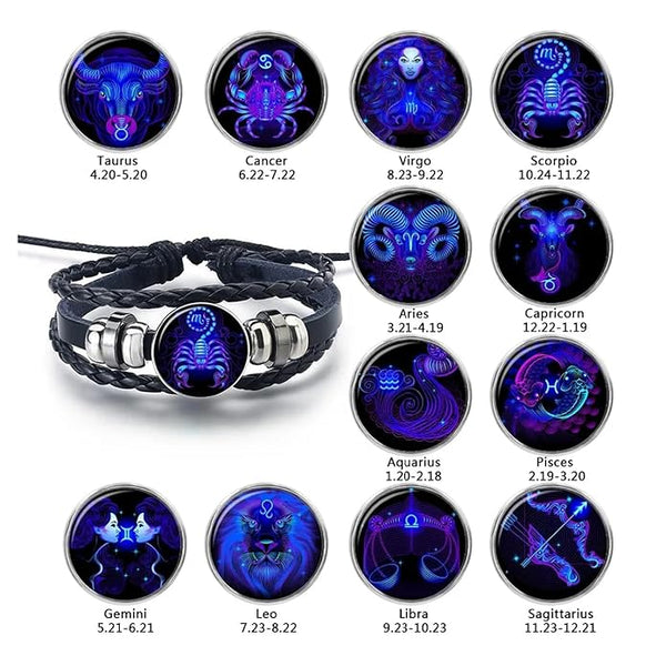 Zodiac Sign Powerful Manifestation Bracelet (Energized)